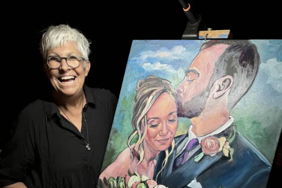 The finished painting