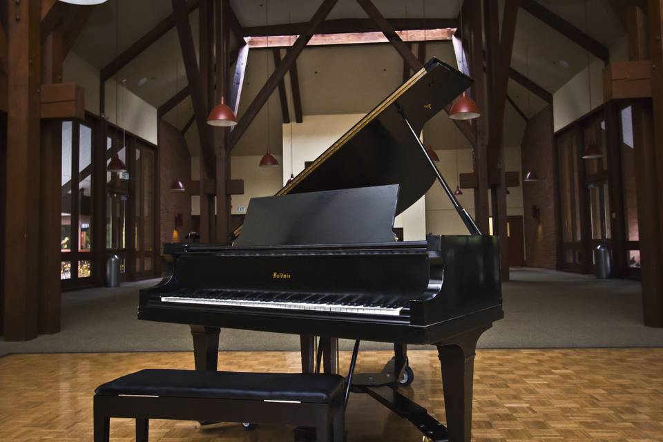 Piano in The Lodge at Mt. Park