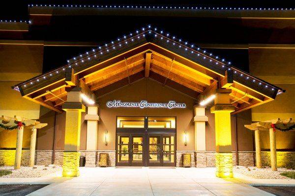 Exterior view of the Menominee Casino Resort