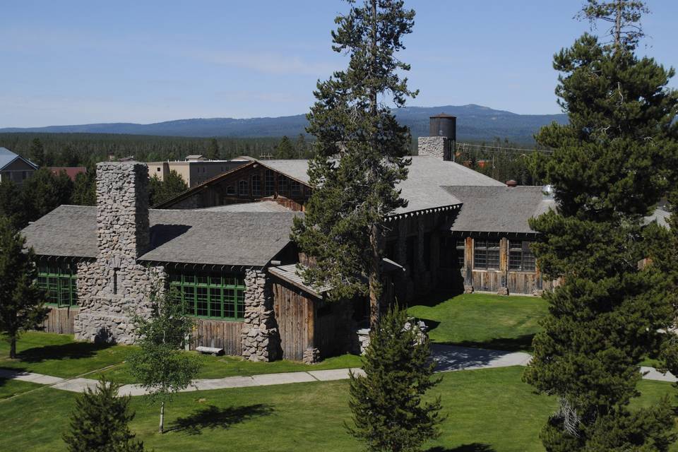 View of the Union Pacific Dining Lodge