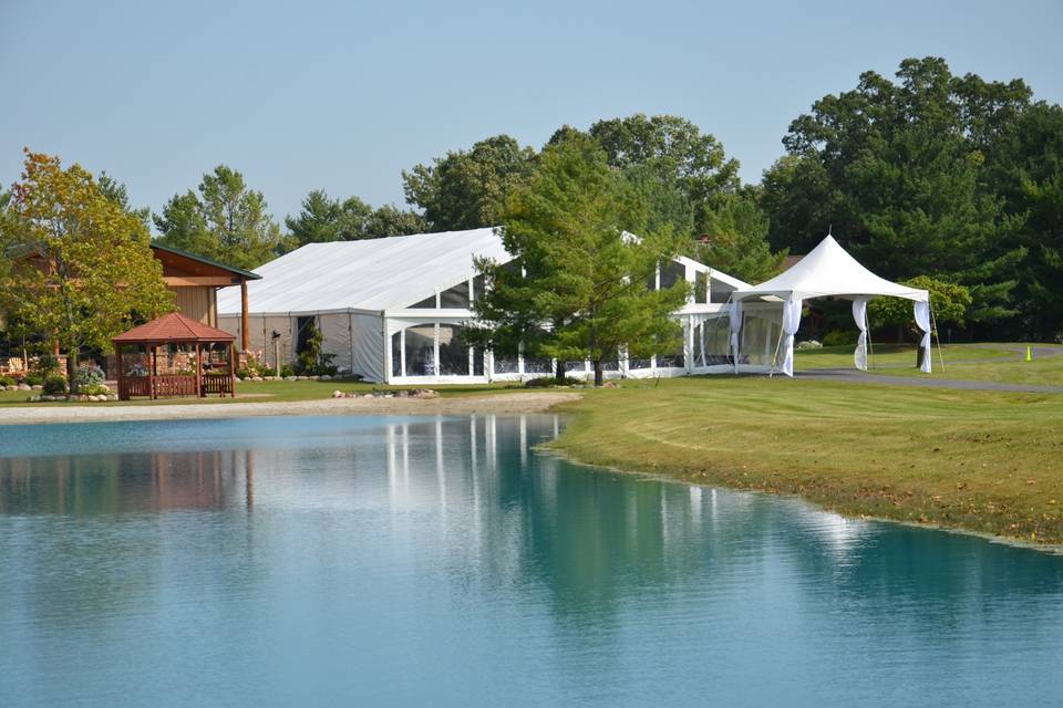 Celebration by the lake