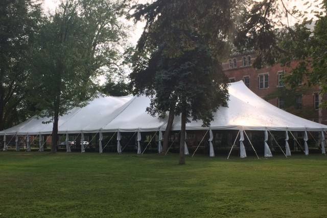 White Frame Tent