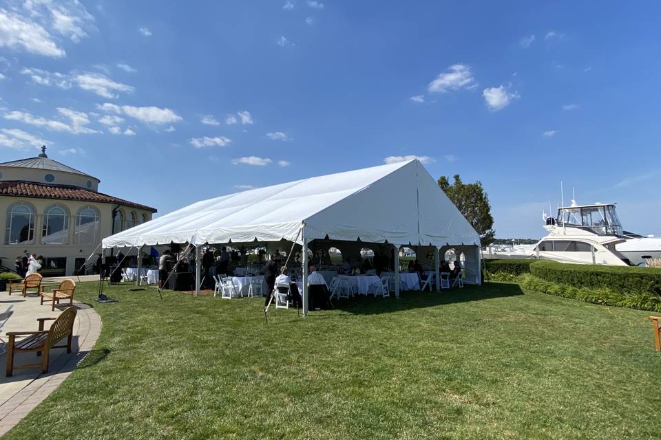 Frame Tent with Gable Ends