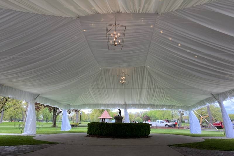 Frame Tent Interior