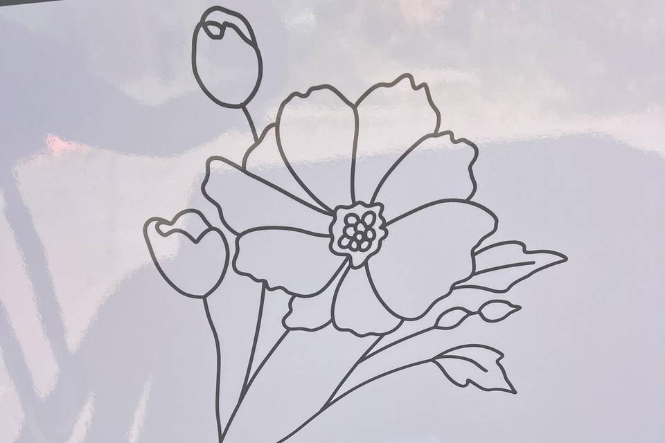 Flower on 2 stall