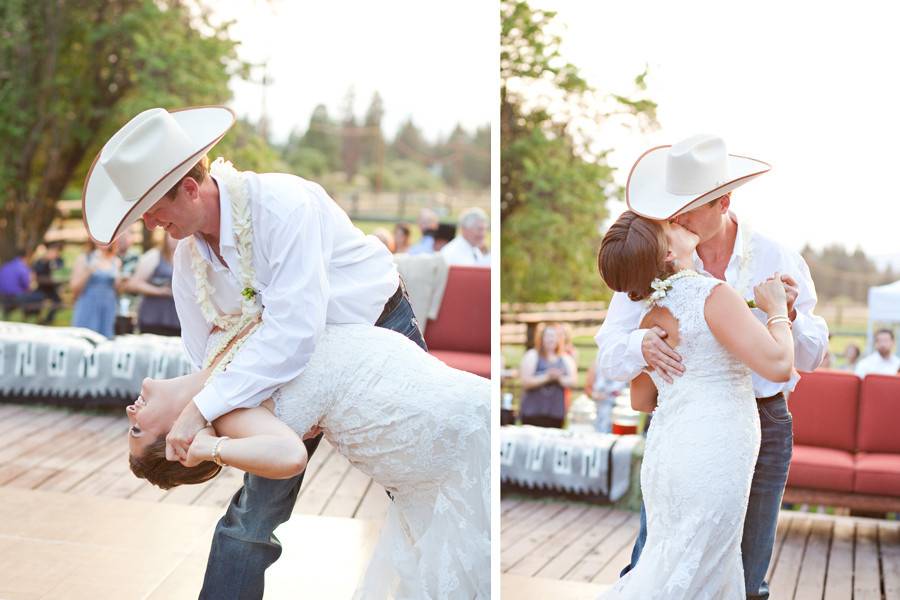 Cowboy Wedding in Oregon.