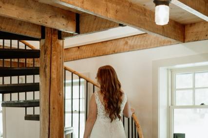 Barn stairs