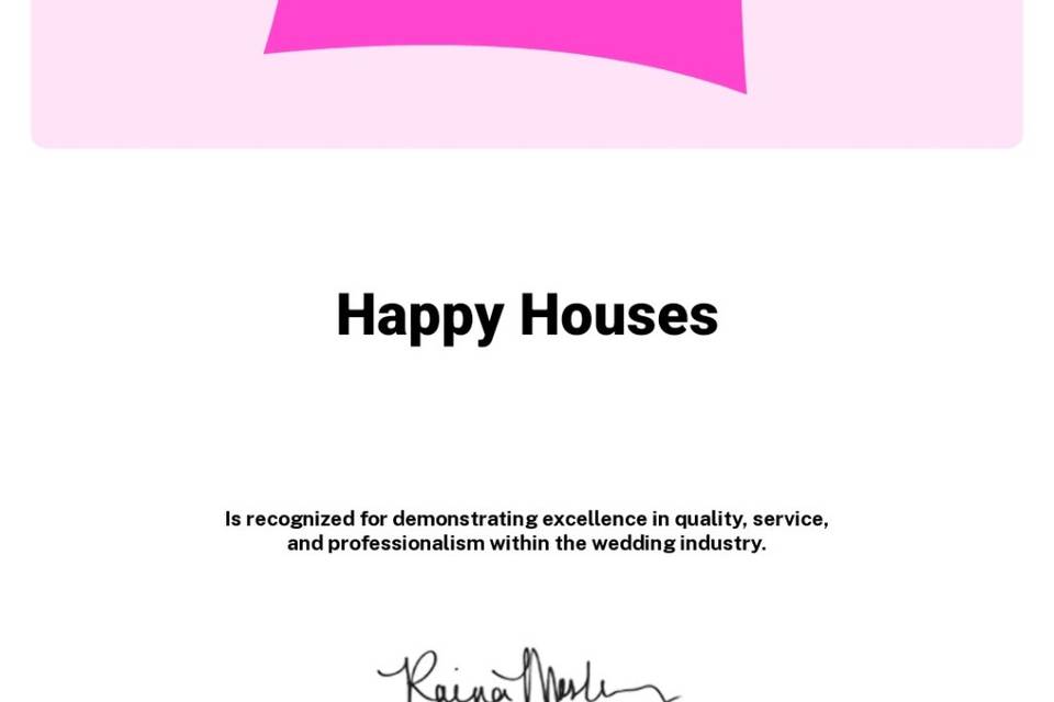 HAPPY HOUSES