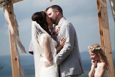 Couple kissing