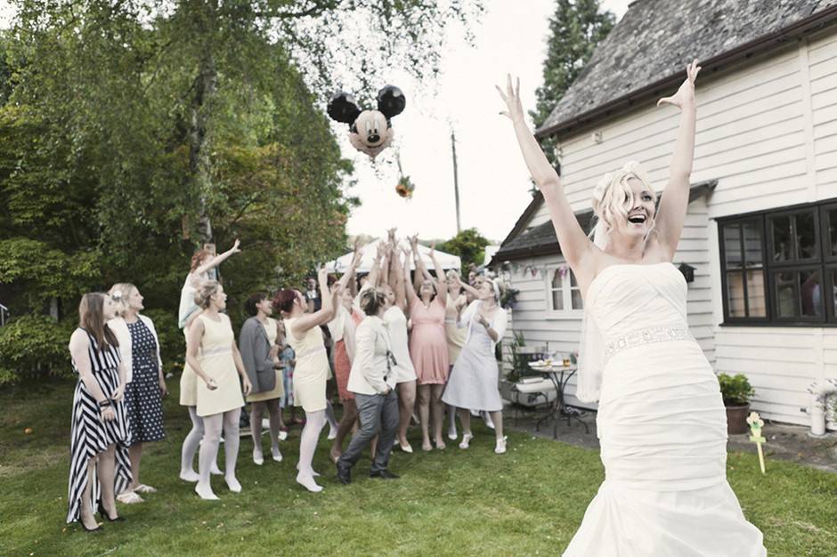 Vintage Garden Wedding photographed by alternative wedding photographer My Beautiful Bride