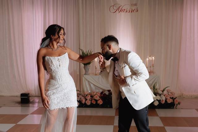 Mr and Mrs on the dance floor
