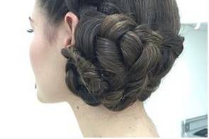 Traditional updo