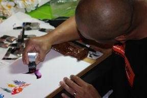 Aloha Brush Art