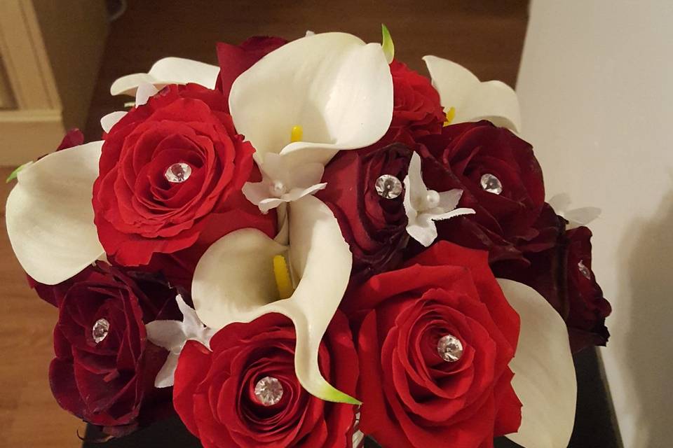 Red Rose & Calla Lily 2