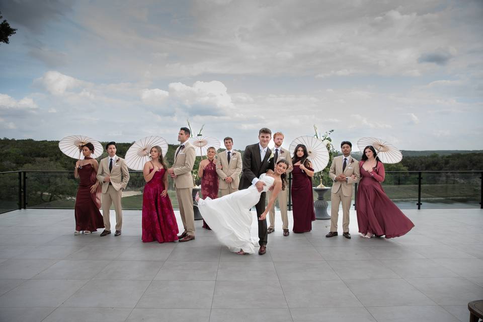 Through the couple