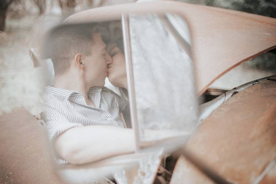 Reflexion on mirror