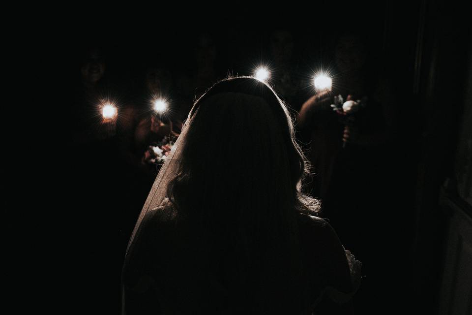 All lights on me