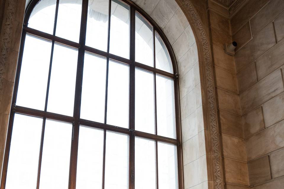 Though window PL