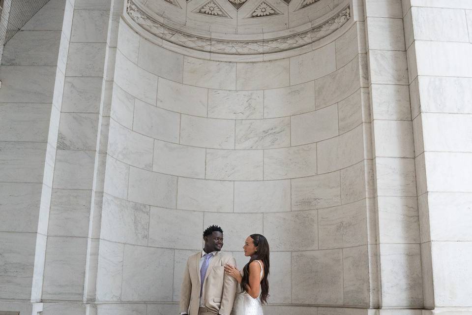 Under arch PL