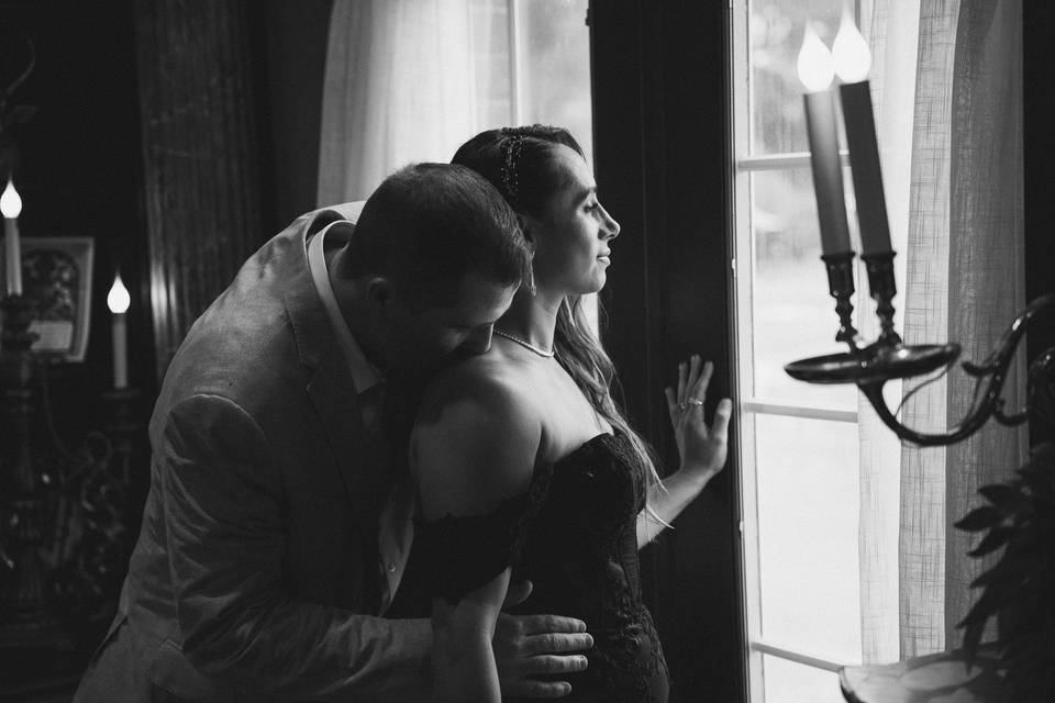 Through the candles