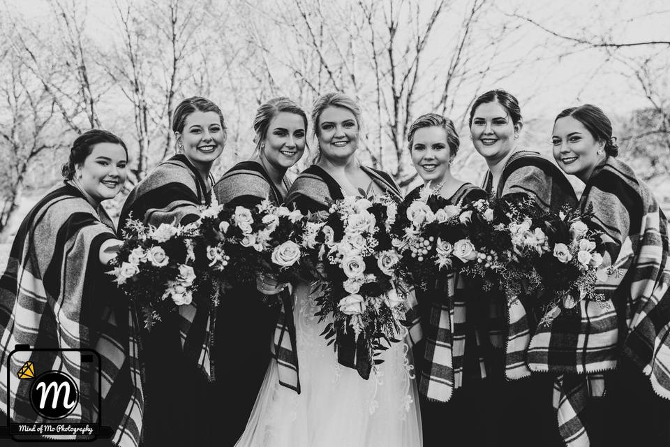 November bridal party