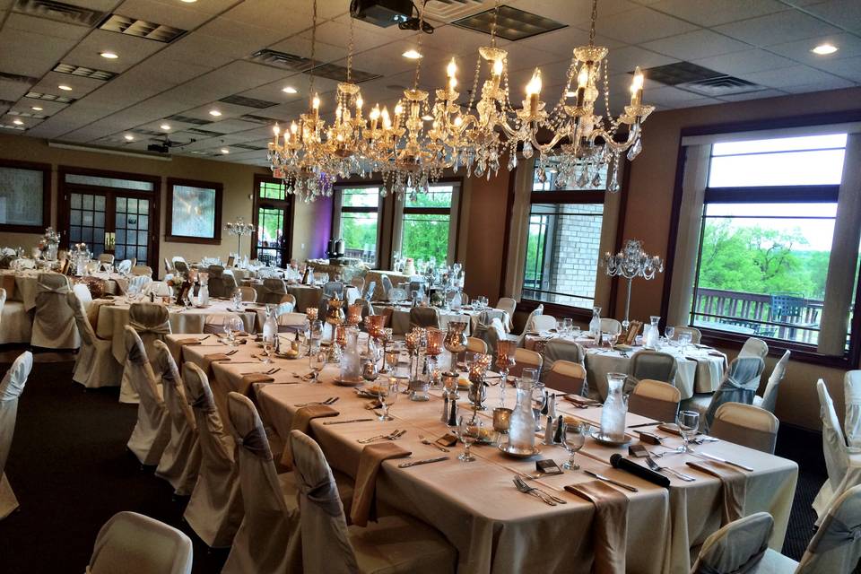 Elegant dining area