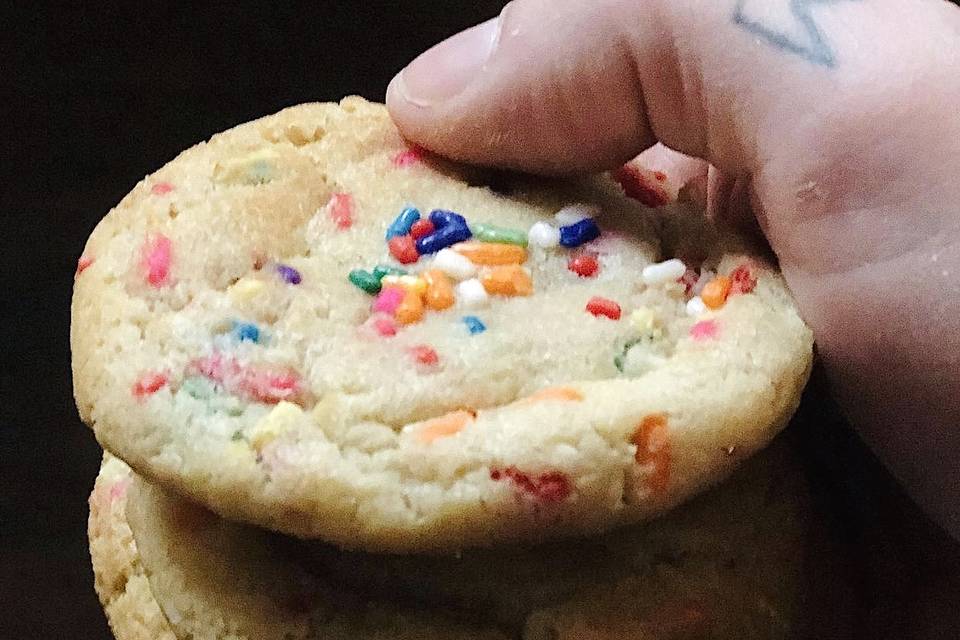 Vanilla Sprinkle Cookies