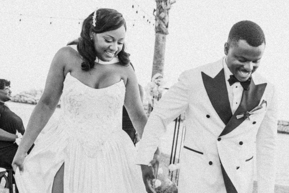 Ashley + Carl B&W