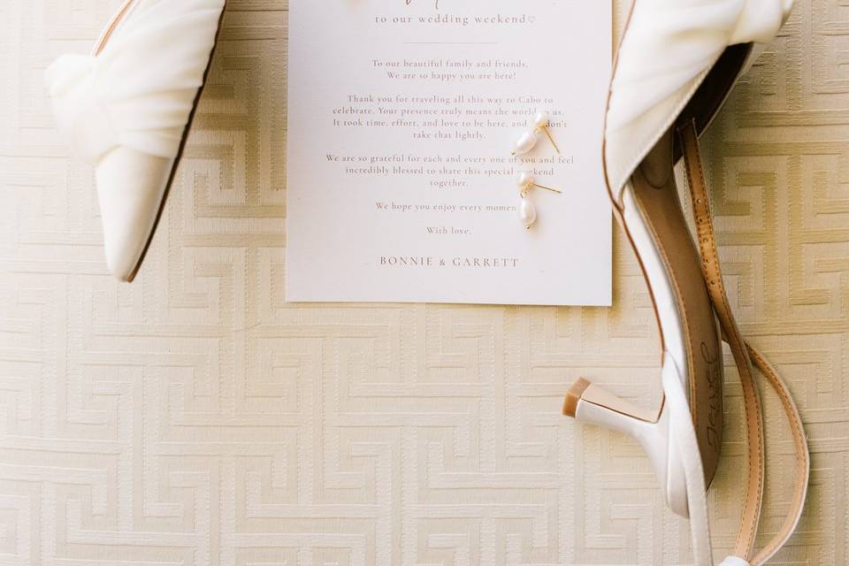 Bride's details