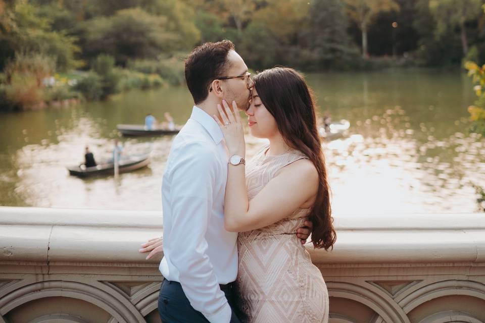 Sweet engagement shoot