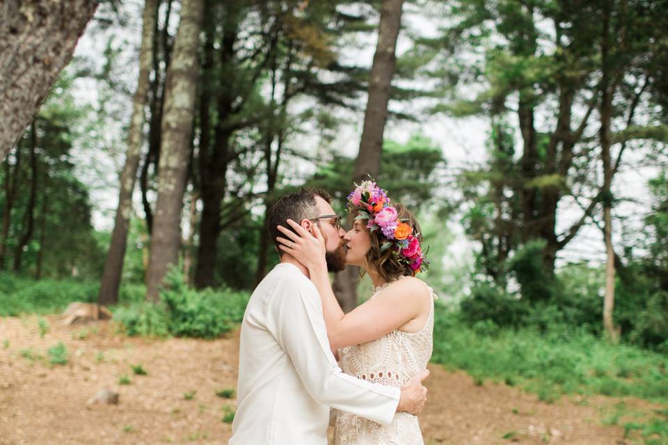 Bohemian Catskills wedding