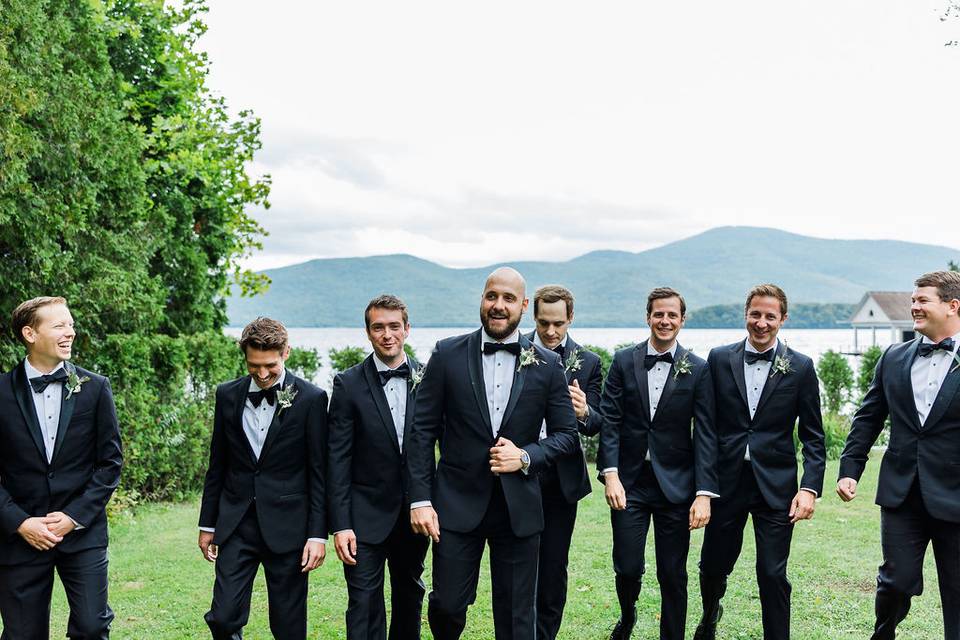 Groom and his Groomsemn