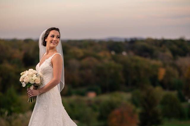 Single shot of Bride