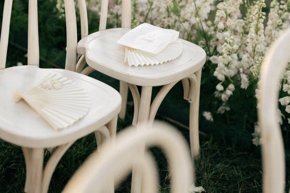 Ceremony chairs