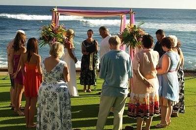 Kauai - South Shore Beach House Wedding