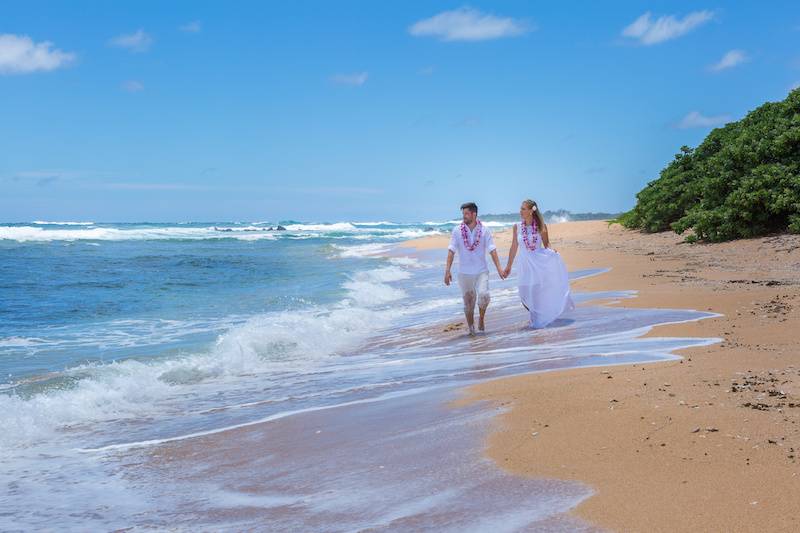 Simple Beach Wedding