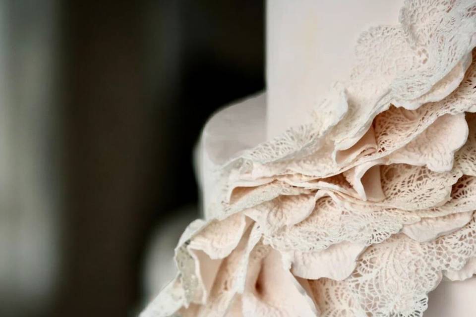 Edible laces decor
