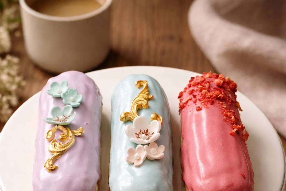 Decorated Eclairs