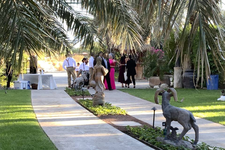 Entrance to the Event Grounds