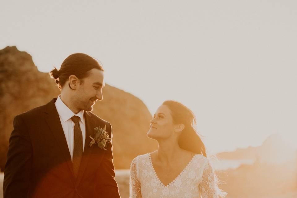 Pfeiffer Beach Wedding