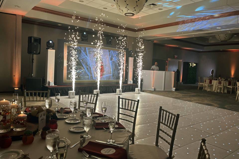 Dance Floor & Video Wall