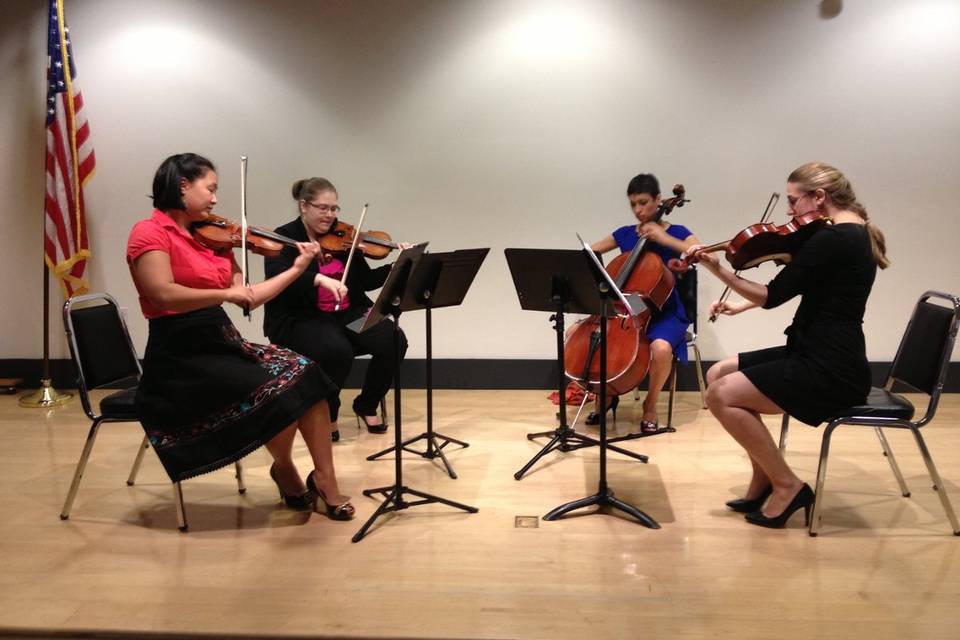 La Bella Musica in concert at the Newport Public Library