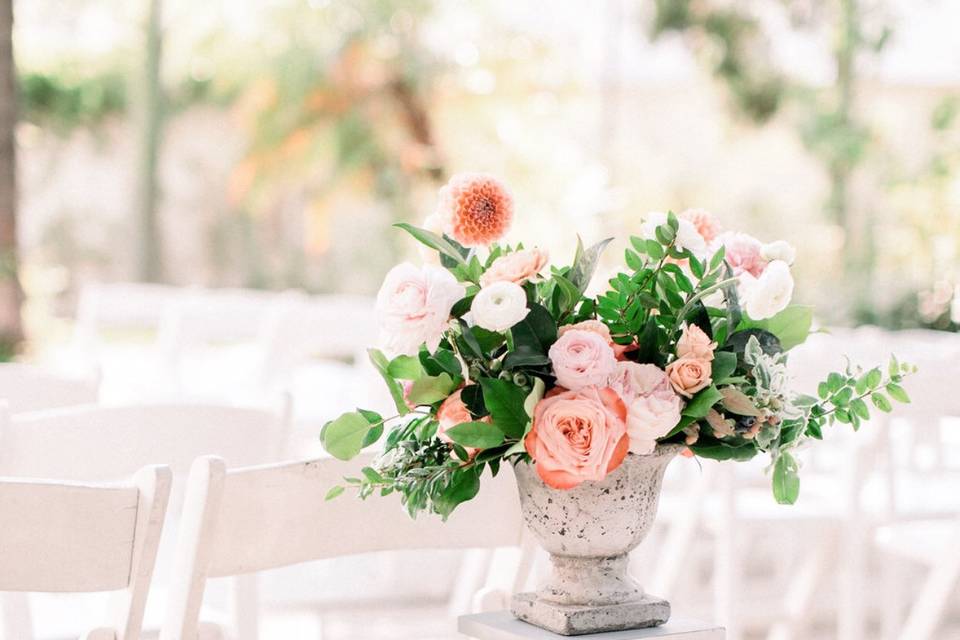 Entry Isle Wedding Floral