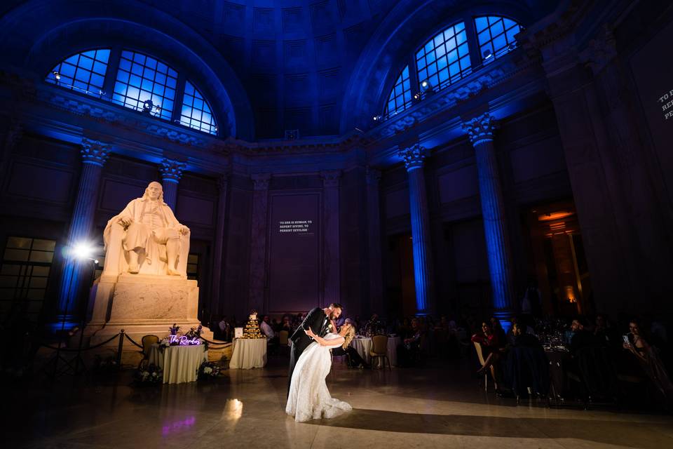 Epic first dance