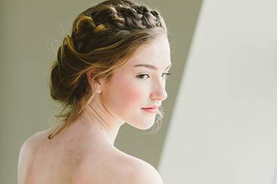 Spring inspired natural bridal makeup