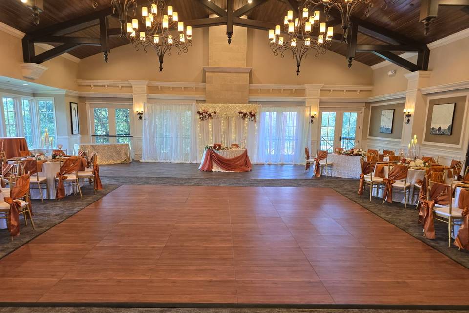 21x21 Maple Dance Floor