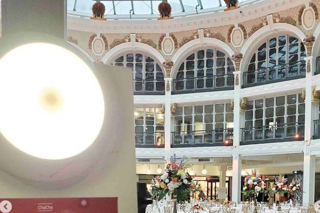 Modern booth at Dayton Arcade