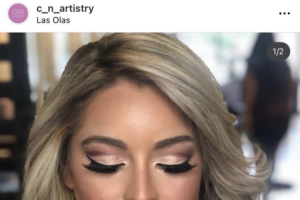 Event hair and makeup