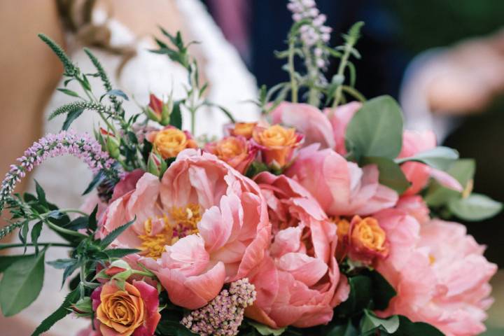 Peony bouquet