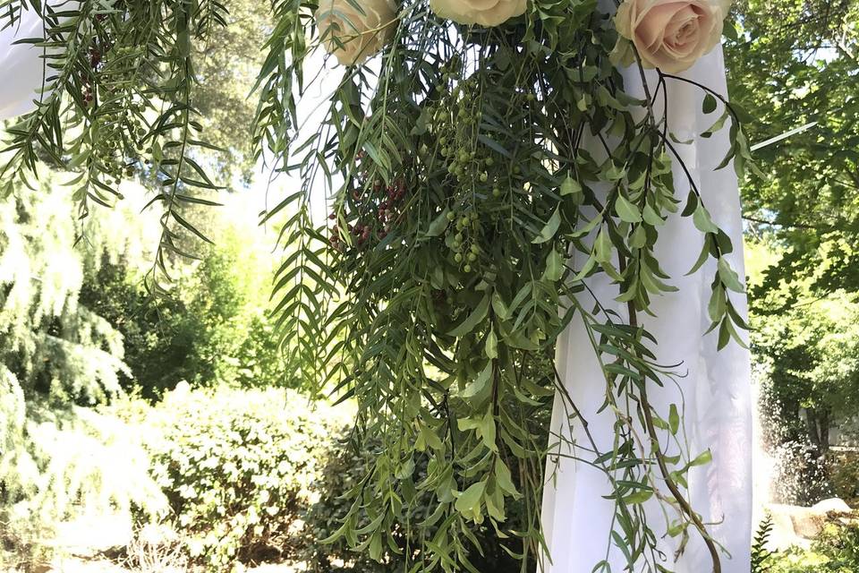 Sacramento wedding florist